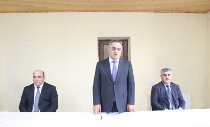 Balakürd kəndində səyyar qəbul keçirildi