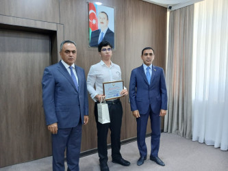 Goranboyda yüksək balnan ali məktəblərə qəbul olan məzunlarla görüş keçirildi