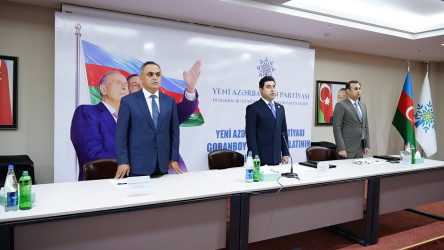 Yeni Azərbaycan Partiyası Goranboy rayon təşkilatının XI konfransı keçirildi
