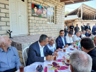 Goranboyda şəhid ailəsinə göstərilən diqqət və qayğının növbəti nümunəsi