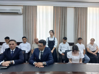 Goranboyda yüksək balnan ali məktəblərə qəbul olan məzunlarla görüş keçirildi