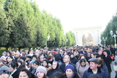 "Ümummilli lider Heydər Əliyevin anım günü" qeyd edildi