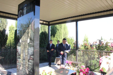 “27 sentyabr-Anım Günü”nün beşinci ildönümü ilə bağlı Balakürd qəbirstanlığında və Şəhidlər Xiyabanında şəhidlərimizin məzarları ziyarət olundu