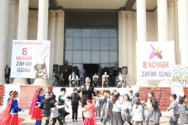 Goranboyda “8 noyabr-Zəfər Günü” ilə bağlı ümumrayon tədbiri keçirildi