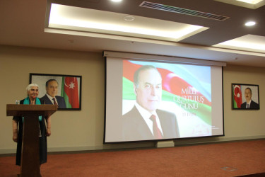 Goranboyda “15 iyun Milli Qurtuluş Günü” ilə bağlı “Ulu Öndər Heydər Əliyev müstəqil Azərbaycanın xilaskarıdır” mövzusunda tədbir