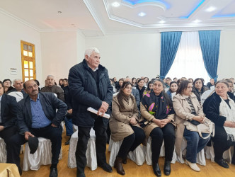 Qızılhacılı qəsəbəsində səyyar qəbul keçirildi