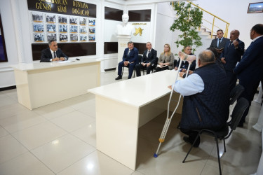 Goranboy Rayon İcra Hakimiyyətində vətəndaşların növbəti qəbulu keçirildi