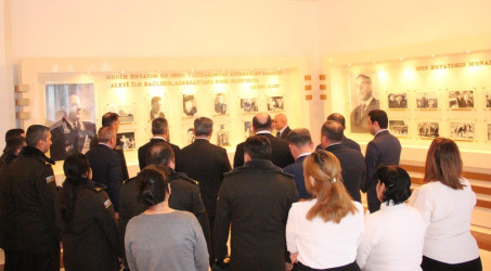 Goranboyda, Səfərbərlik və Hərbi Xidmətə Çağırış üzrə Dövlət Xidməti işçilərinin Peşə Bayramı Günü qeyd edildi