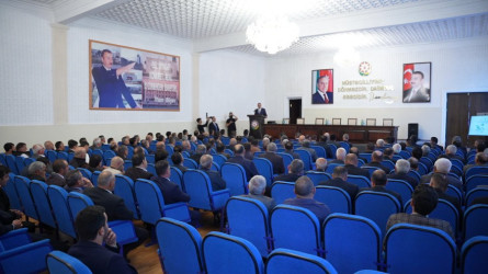 Goranboyda “Aqrar sahədə dövlətin dəstək mexanizmləri” mövzusunda panel müzakirələr və toxum sərgi-satış yarmarkası keçirildi