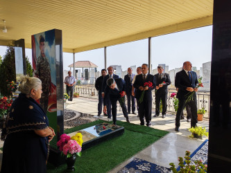 “27 sentyabr-Anım Günü” ilə bağlı Balakürd kənd qəbirstanlığında şəhidlərimizin məzarları ziyarət olundu