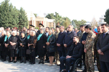 Goranboyda “8 noyabr-Zəfər Günü” ilə bağlı ümumrayon tədbiri keçirildi