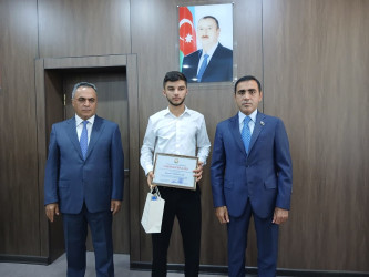 Goranboyda yüksək balnan ali məktəblərə qəbul olan məzunlarla görüş keçirildi