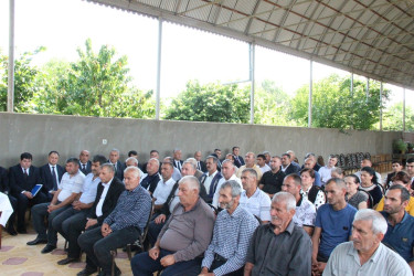Həmənli kəndində səyyar qəbul keçirildi
