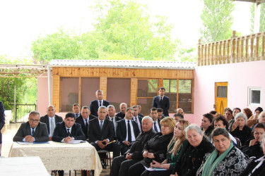 Xoylu kəndində səyyar qəbul keçirildi