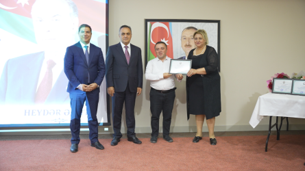 Goranboyda “5 oktyabr–Beynəlxalq Müəllimlər Günü” ilə bağlı tədbir keçirildi