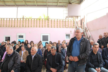 Xoylu kəndində səyyar qəbul keçirildi