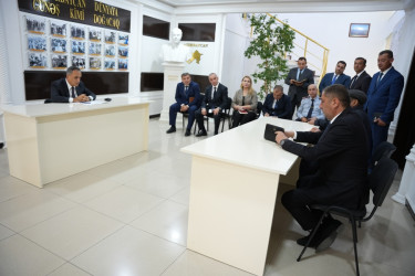 Goranboy Rayon İcra Hakimiyyətində vətəndaşların növbəti qəbulu keçirildi