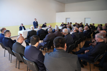 Goranboyda növbəti səyyar qəbul Goranlı kəndində keçirildi