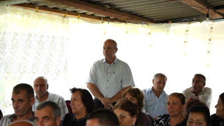 Goranboyda növbəti səyyar qəbul Gürzallar kəndində keçirildi
