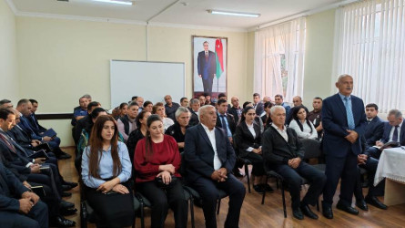 Goranboyda növbəti səyyar qəbul Şadılı kəndində keçirildi