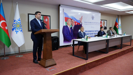 Yeni Azərbaycan Partiyası Goranboy rayon təşkilatının XI konfransı keçirildi