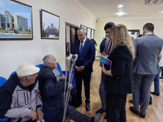 Goranboy rayon İcra Hakimiyyətində vətəndaşların müraciətləri dinlənildi