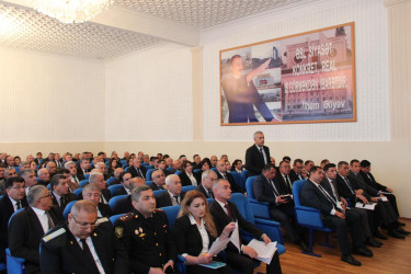 Goranboy rayon İcra Hakimiyyətində 2025-ci ilin 1-ci rübünün yekunları müzakirə edildi