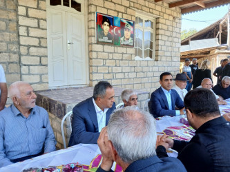 Goranboyda şəhid ailəsinə göstərilən diqqət və qayğının növbəti nümunəsi