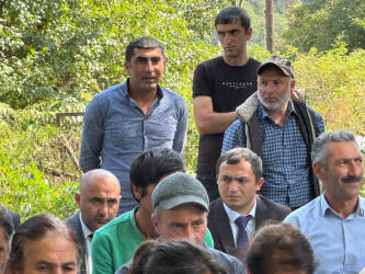 Goranboyda növbəti səyyar qəbul Buzluq kəndində keçirildi
