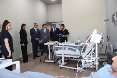 Med life Hospitalın fəaliyyəti ilə tanışlıq