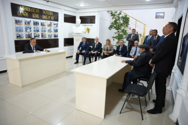 Goranboy Rayon İcra Hakimiyyətində vətəndaşların növbəti qəbulu keçirildi