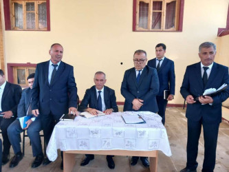 Goranboyda növbəti səyyar qəbul Nadirkənd kəndində keçirildi