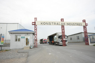 Goranboyda “Konstralab İndustries” QSC-yə məxsus zavodun fəaliyyətinə baxış keçirildi