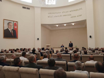 Goranboy rayon Ağsaqqallar Şurasının hesabat-seçki iclası keçirildi