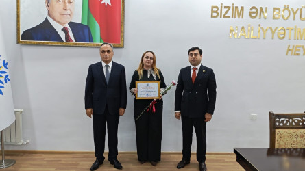 Yeni Azərbaycan Partiyasının Goranboy rayon təşkilatının təsis edilməsinin 33-cü ildönümü ilə bağlı tədbir keçirildi