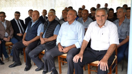 Goranboyda növbəti səyyar qəbul Gürzallar kəndində keçirildi