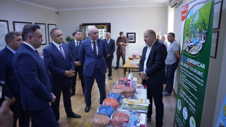 Goranboyda “Aqrar sahədə dövlətin dəstək mexanizmləri” mövzusunda panel müzakirələr və toxum sərgi-satış yarmarkası keçirildi