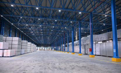 Prezident İlham Əliyev Goranboy rayonunda “Konstralab Industries” QSC-nin açılışında iştirak edib.