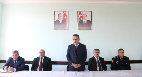 Goranboyda növbəti səyyar qəbul Yeniyol kəndində keçirildi
