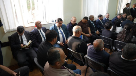 Goranboyda növbəti səyyar qəbul Şadılı kəndində keçirildi