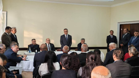 Goranboyda növbəti səyyar qəbul Şadılı kəndində keçirildi