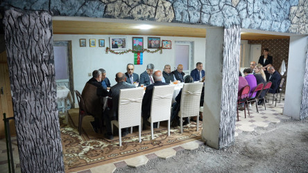 Goranboyda İcra başçısının Şəhid ailələrini ziyarəti davam edir
