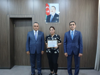 Goranboyda yüksək balnan ali məktəblərə qəbul olan məzunlarla görüş keçirildi
