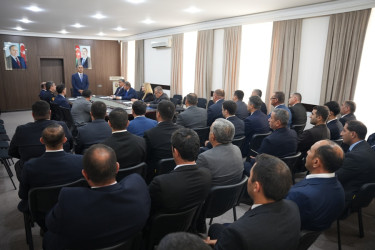 Goranboy Rayon İcra Hakimiyyəti başçısı yanında Şuranın növbəti iclası keçirildi