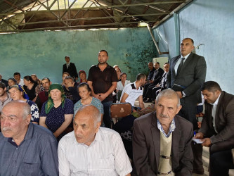 Todan kəndində səyyar qəbul  keçirildi