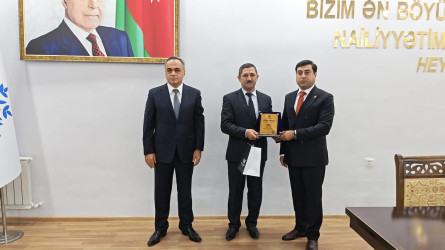 Yeni Azərbaycan Partiyasının Goranboy rayon təşkilatının təsis edilməsinin 33-cü ildönümü ilə bağlı tədbir keçirildi