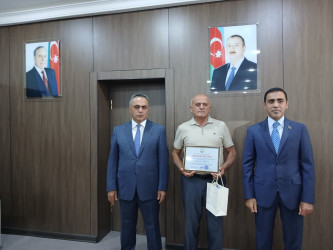 Goranboyda yüksək balnan ali məktəblərə qəbul olan məzunlarla görüş keçirildi