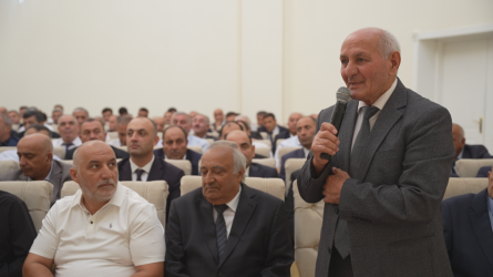 Goranboy rayon Ağsaqqallar Şurasının hesabat-seçki iclası keçirildi