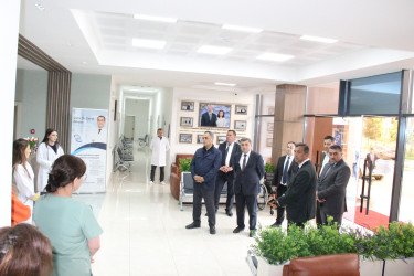 Goranboy rayon İcra Hakimiyyətinin başçısı Sağlamlıq Klinikasının fəaliyyəti ilə tanış oldu