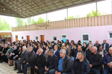 Xoylu kəndində səyyar qəbul keçirildi